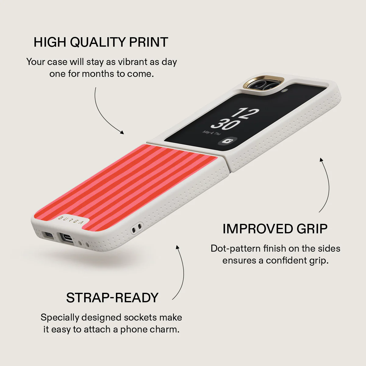 Pomegranate - Samsung Galaxy Z Flip 5 Case - Image 26