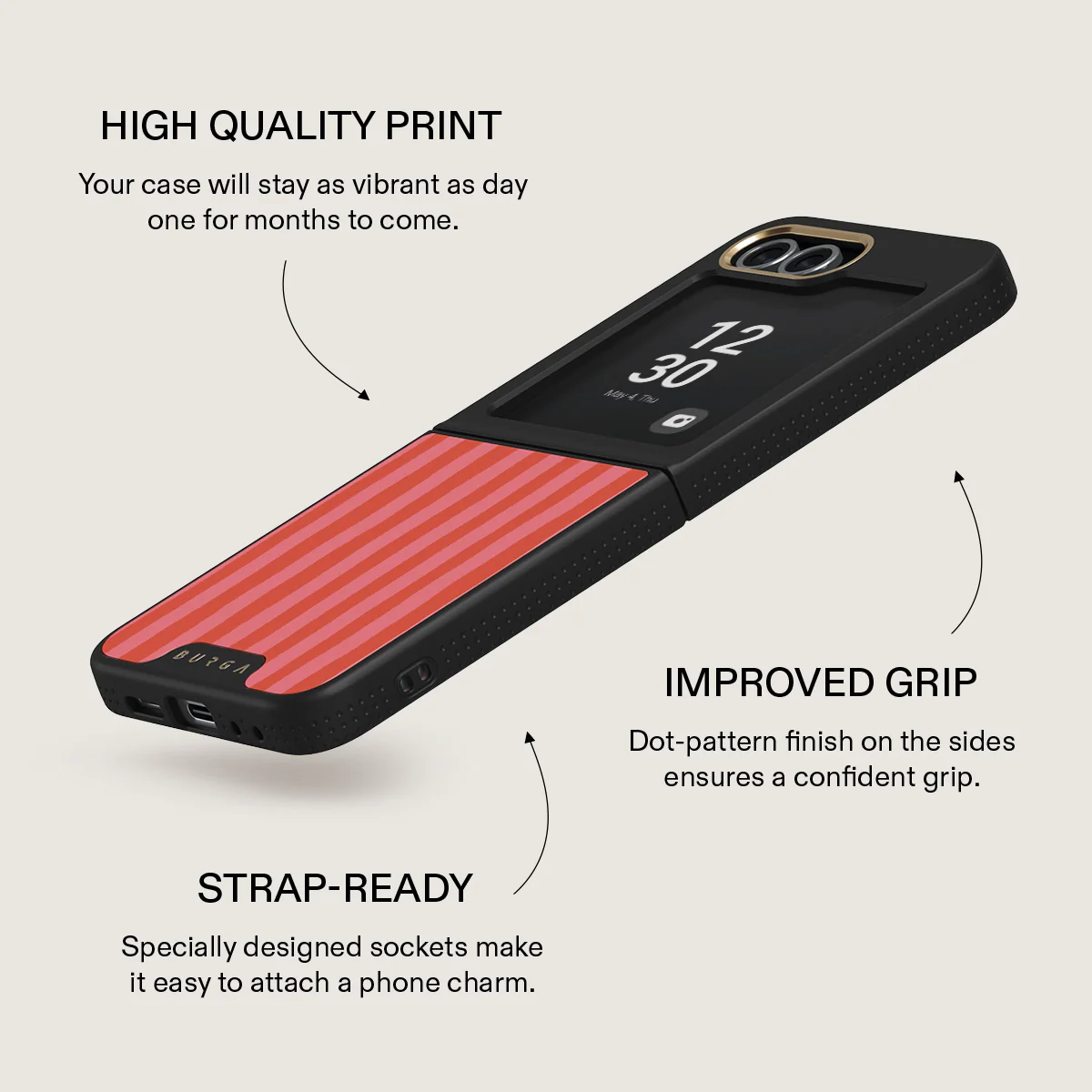 Pomegranate - Samsung Galaxy Z Flip 6 Case - Image 10