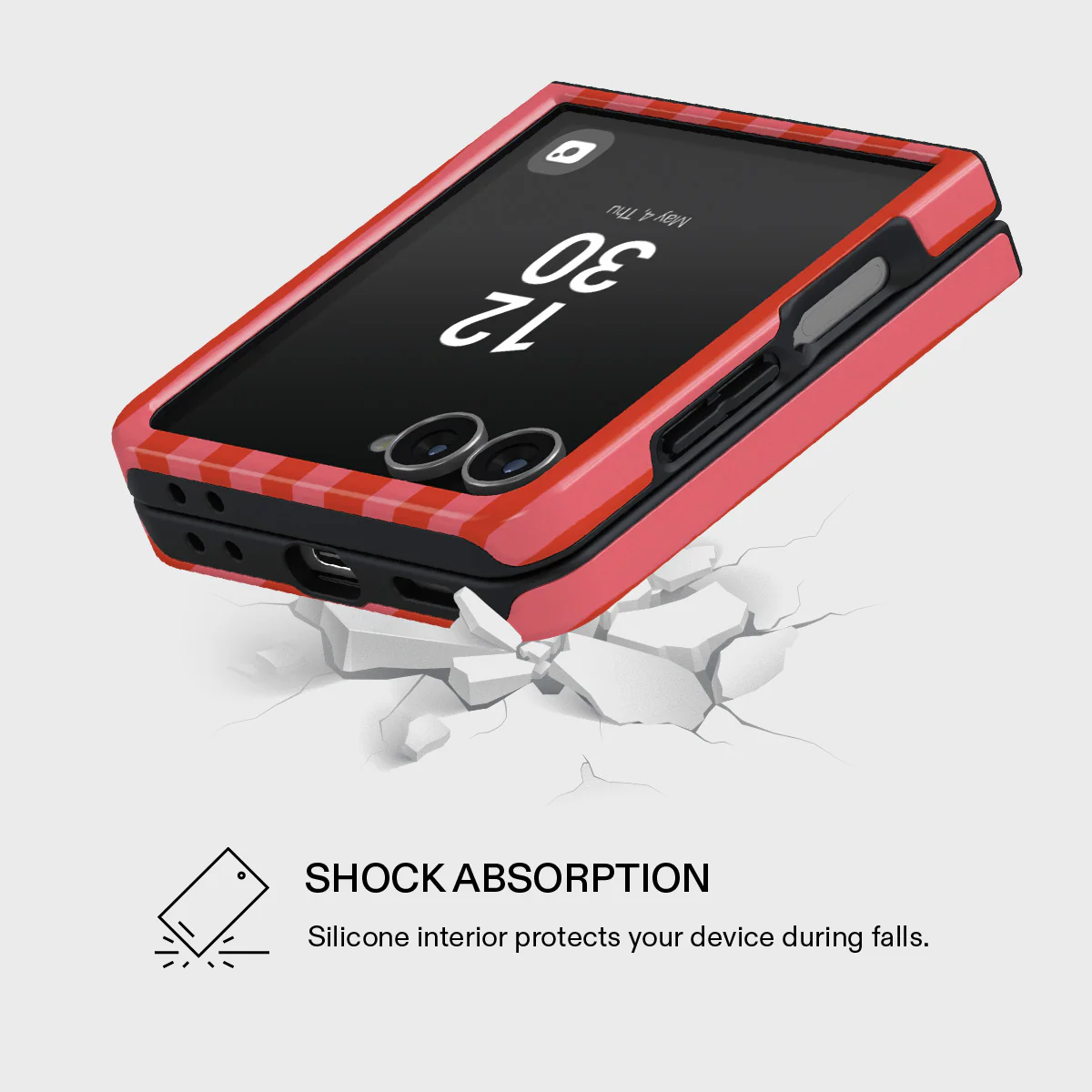Pomegranate - Samsung Galaxy Z Flip 7 Case - Image 4