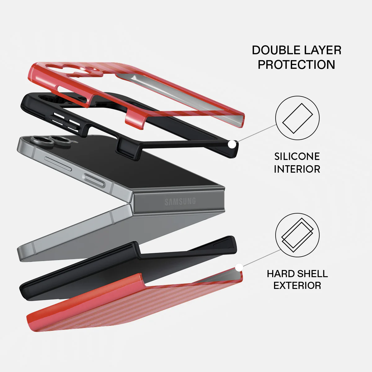 Pomegranate - Samsung Galaxy Z Flip 7 FE Case - Image 2