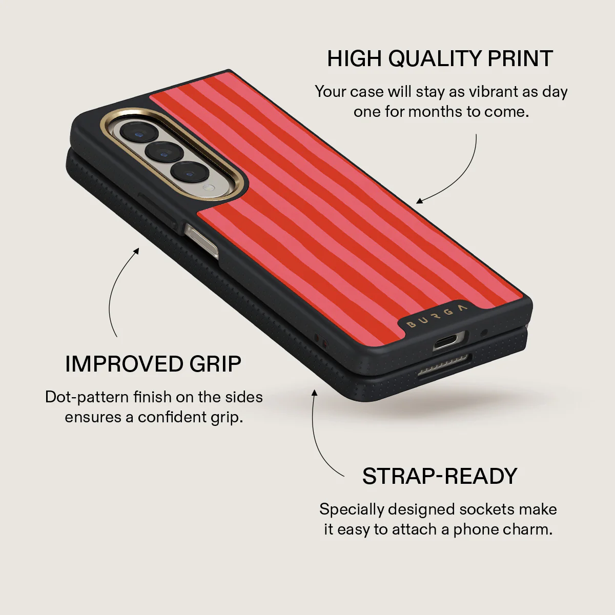 Pomegranate - Samsung Galaxy Z Fold 4 Case - Image 10