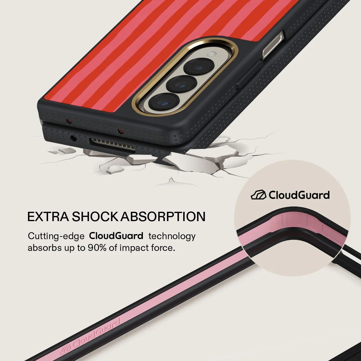 Pomegranate - Samsung Galaxy Z Fold 4 Case - Image 8