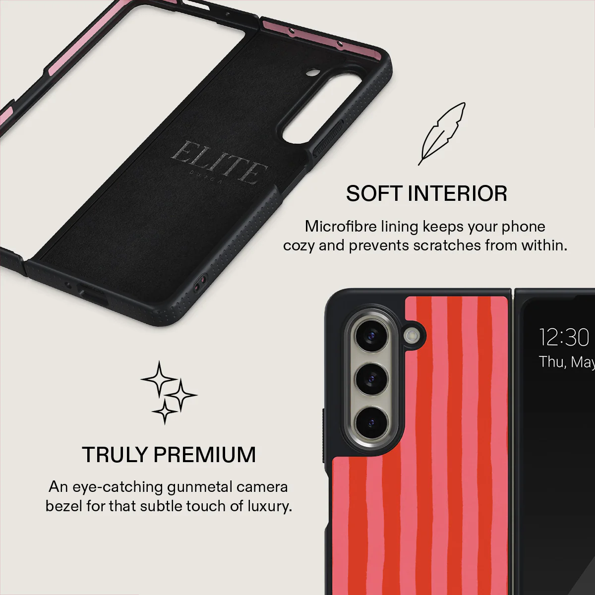 Pomegranate - Samsung Galaxy Z Fold 5 Case - Image 13