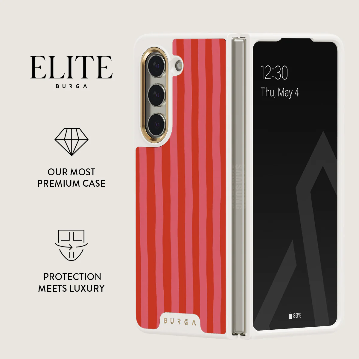 Pomegranate - Samsung Galaxy Z Fold 5 Case - Image 16