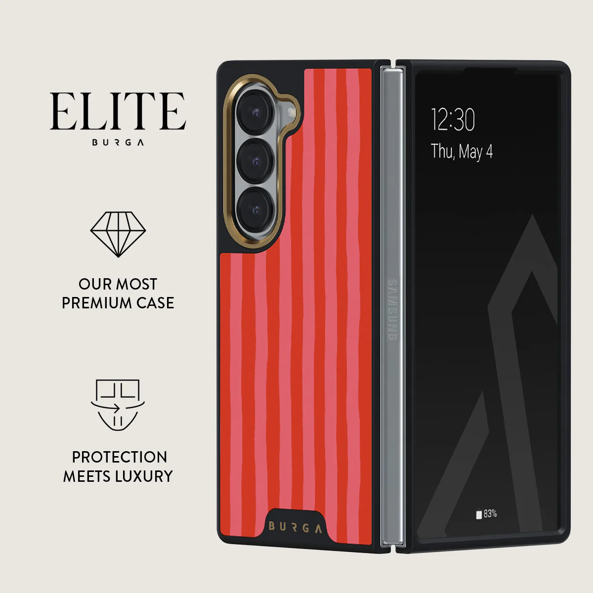 Pomegranate - Samsung Galaxy Z Fold 6 Case - Image 2