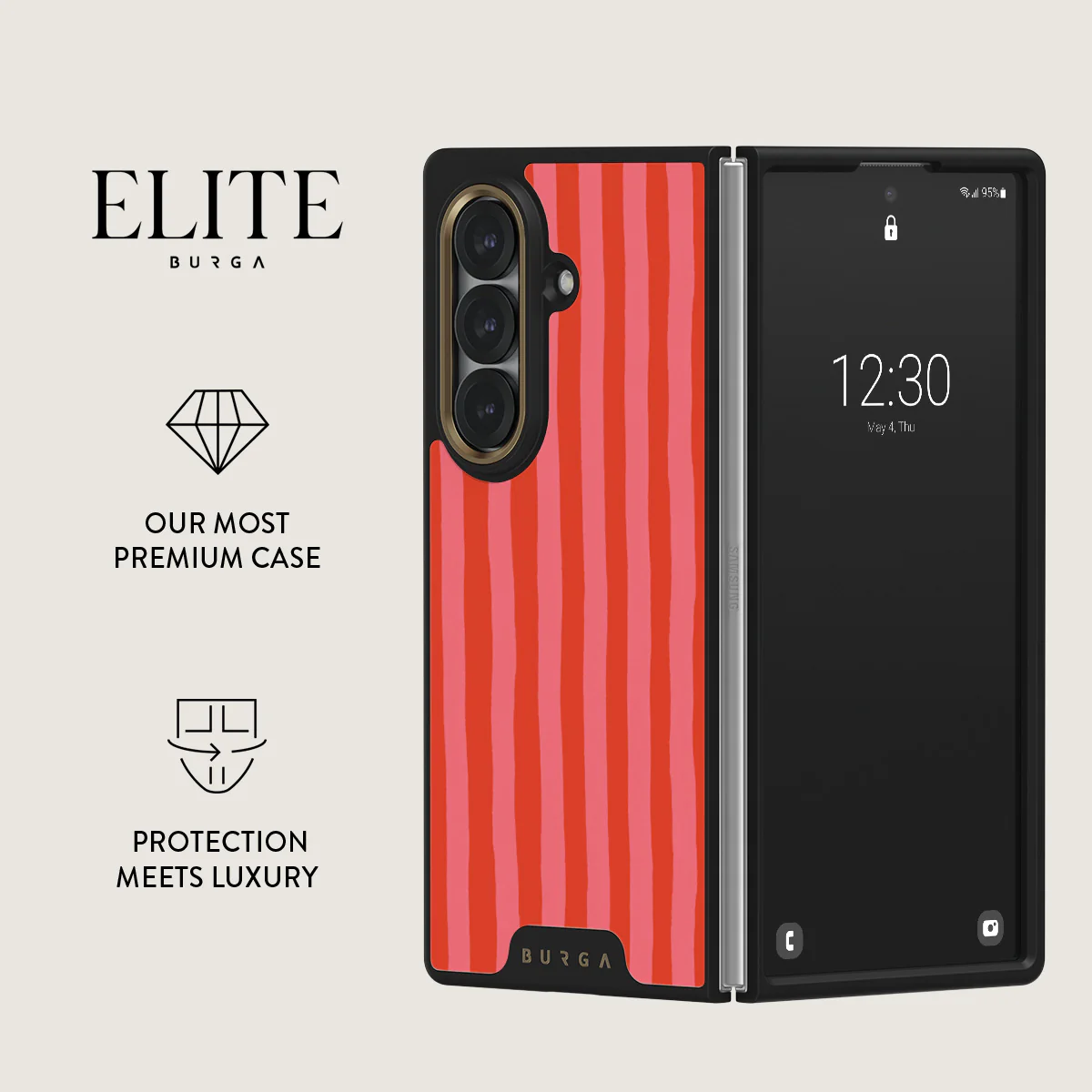 Pomegranate - Samsung Galaxy Z Fold 7 Case - Image 2