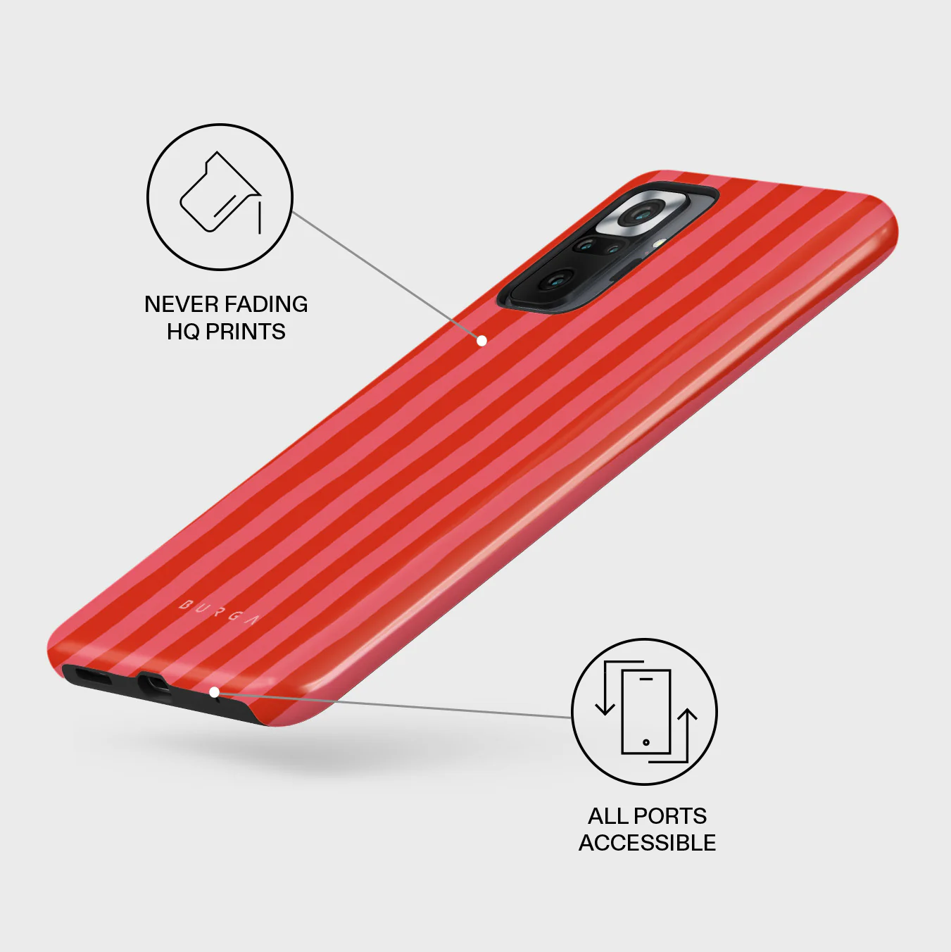 Pomegranate - Xiaomi Redmi Note 10 Pro Case - Image 3