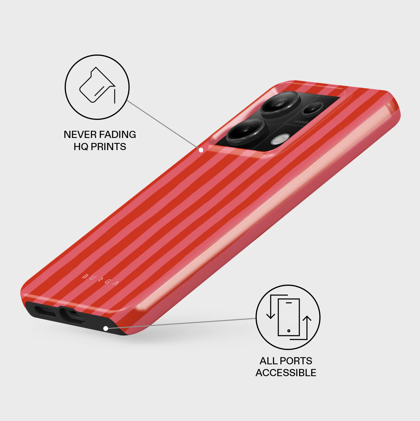 Pomegranate - Xiaomi Redmi Note 13 Pro 5G Case - Image 3