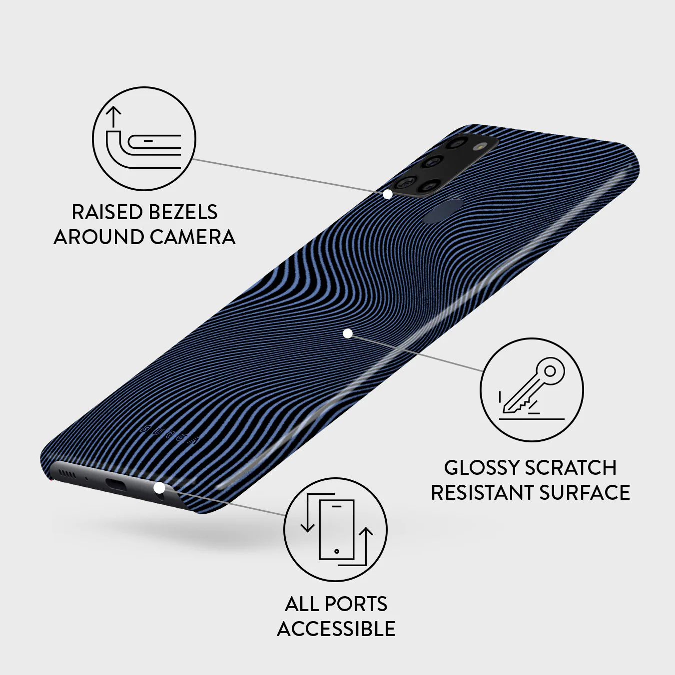Pulse - Samsung Galaxy A21s 4G Case - Image 3