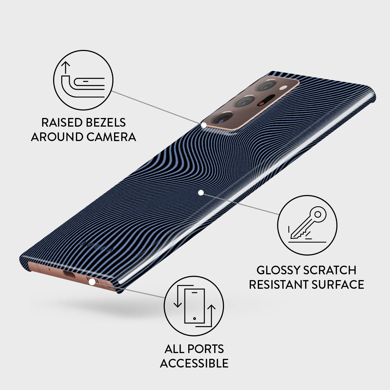 Pulse - Samsung Galaxy Note 20 Ultra 4G / 5G Case - Image 3
