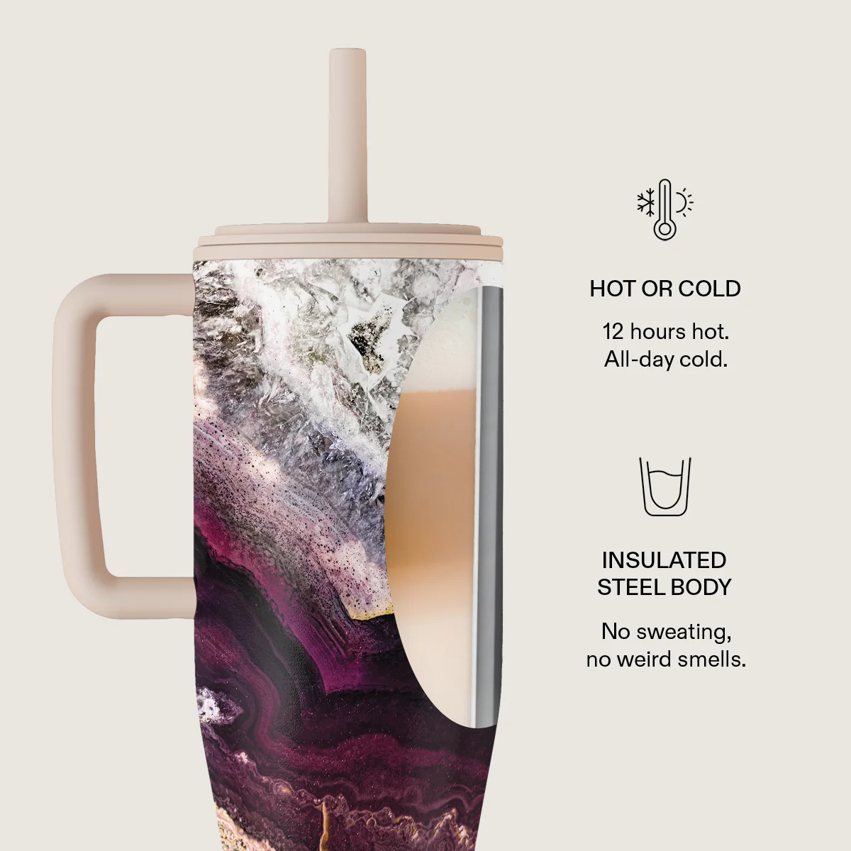 Purple Skies - All Day Leakproof Tumbler - Image 5