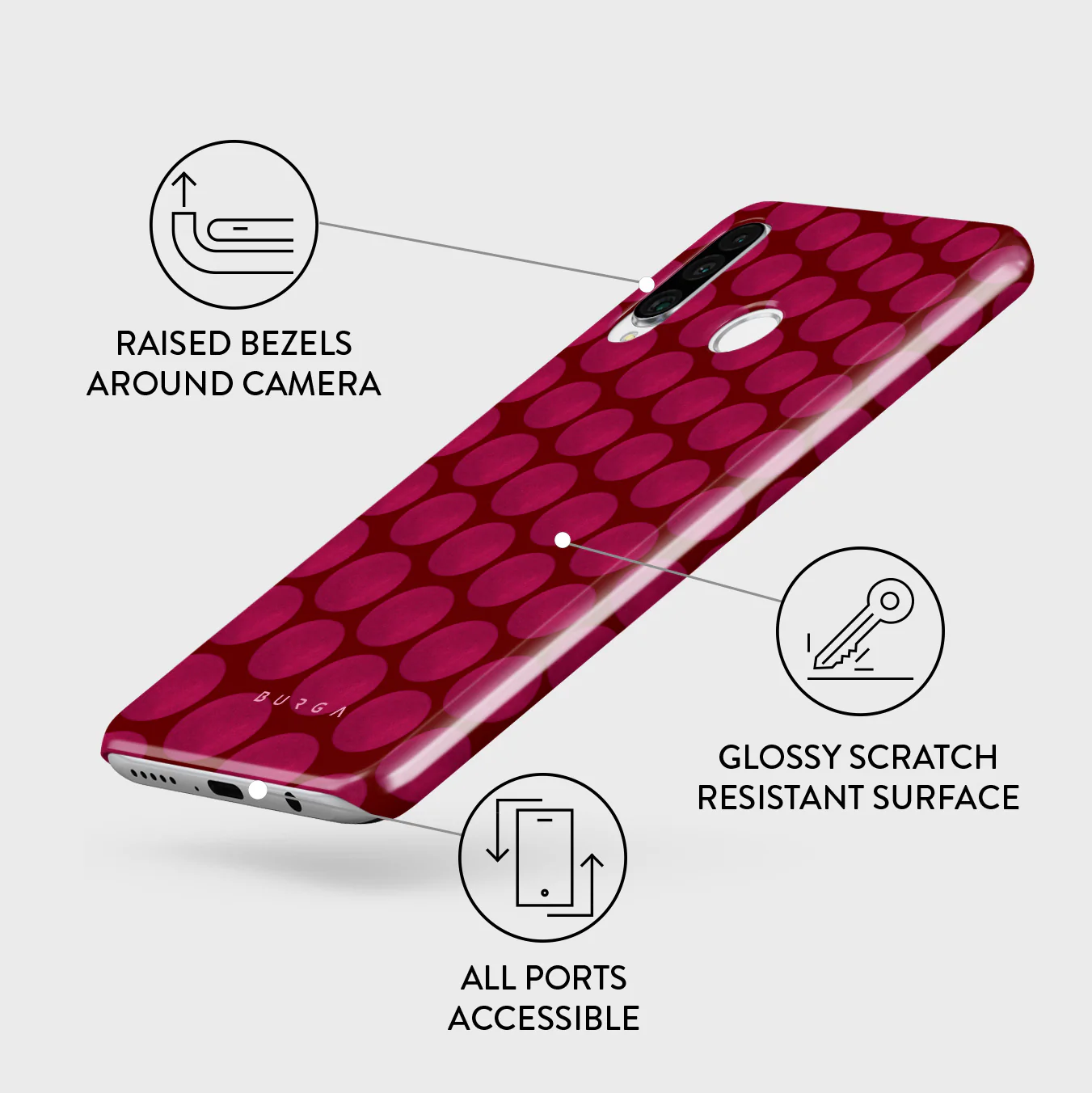 Reset Button - Huawei P30 Lite Case - Image 3