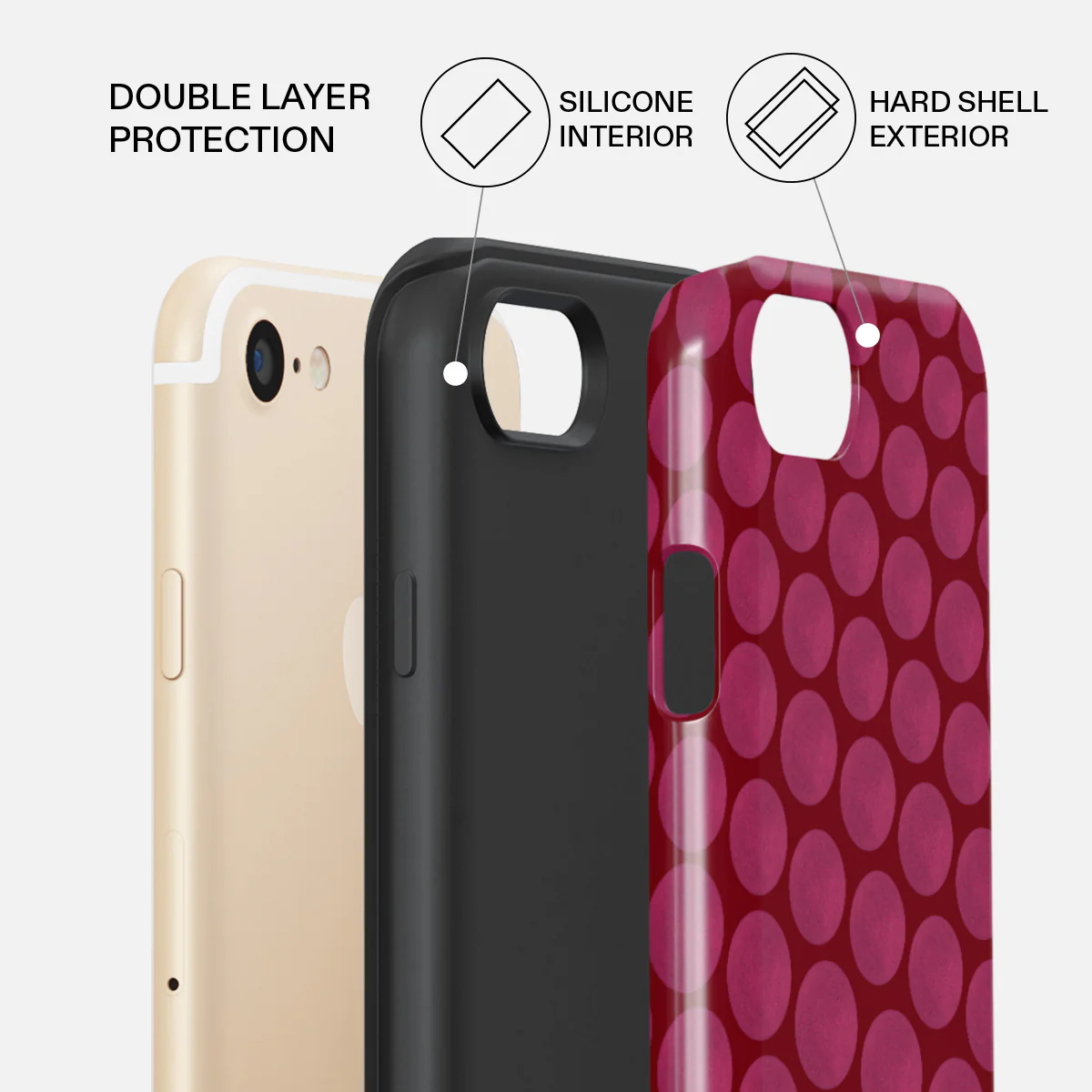 Reset Button - iPhone 7 / iPhone 8 Case - Image 6