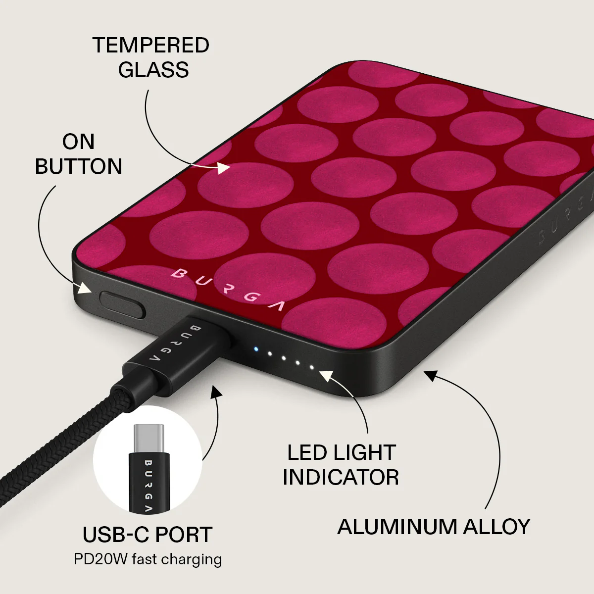 Reset Button - Magnetic Power Bank - Image 5