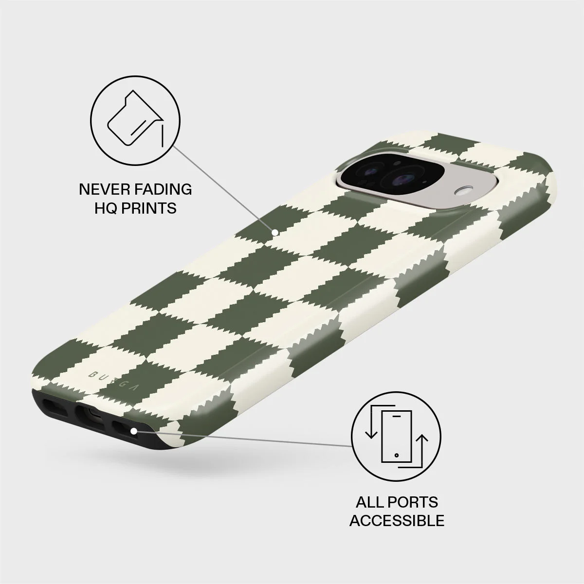 Retro Grid - Google Pixel 10 Case - Image 3