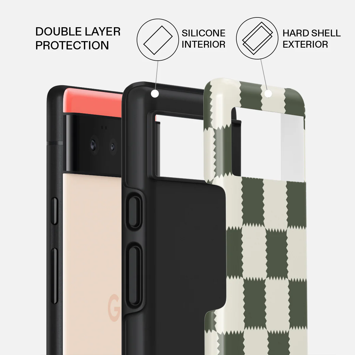 Retro Grid - Google Pixel 6 Case - Image 2