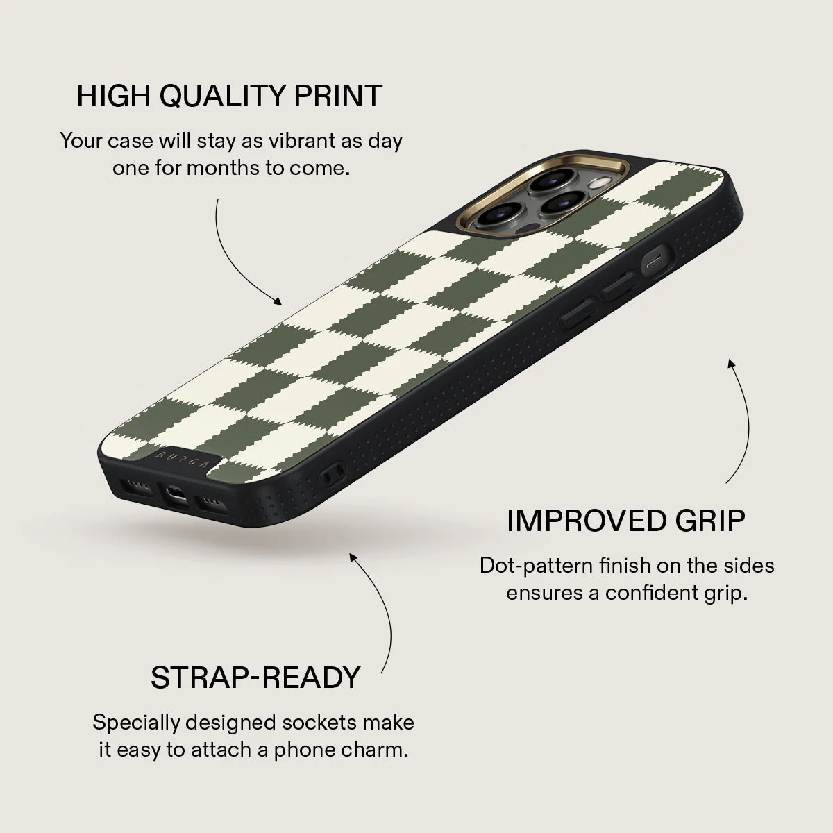 Retro Grid - iPhone 12 Pro Case - Image 9