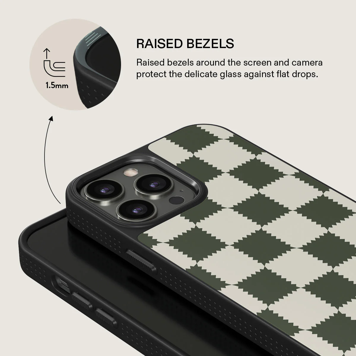 Retro Grid - iPhone 14 Pro Case - Image 15