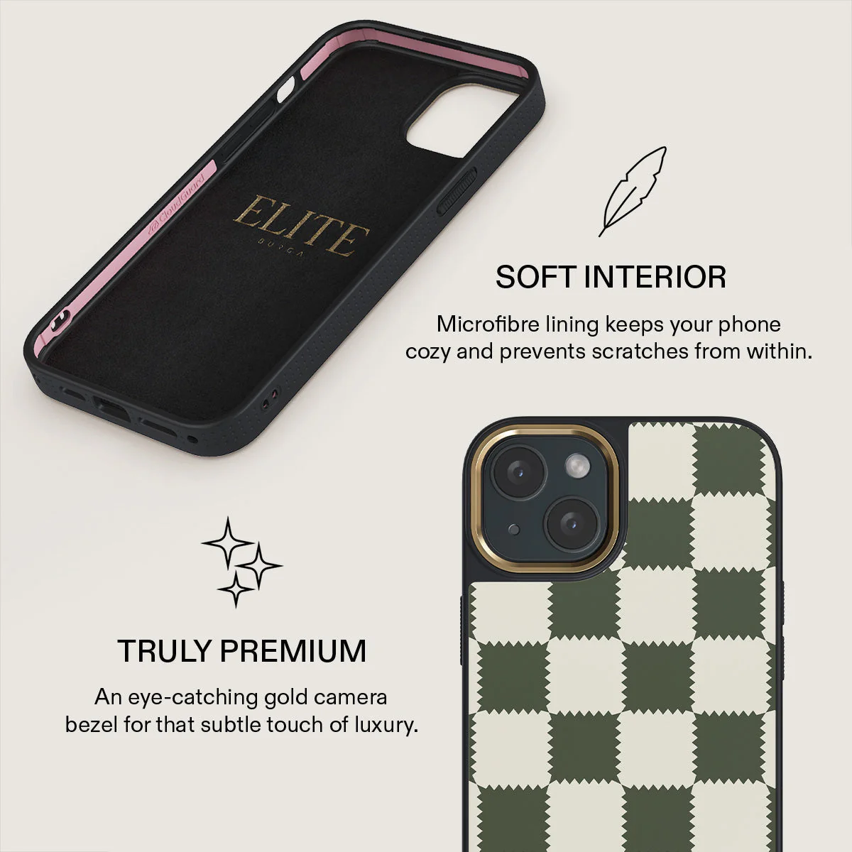 Retro Grid - iPhone 15 Case - Image 10