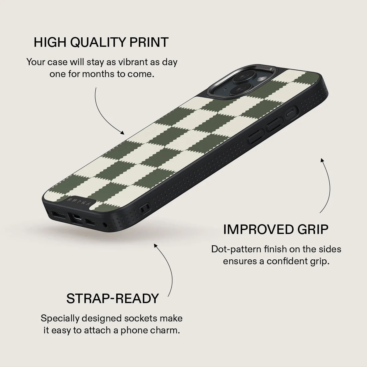 Retro Grid - iPhone 15 Case - Image 16