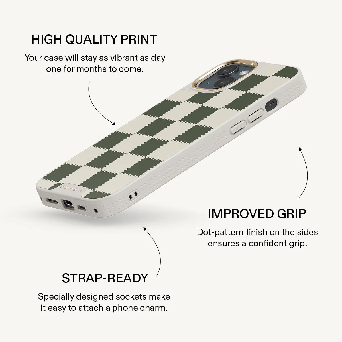 Retro Grid - iPhone 15 Case - Image 23
