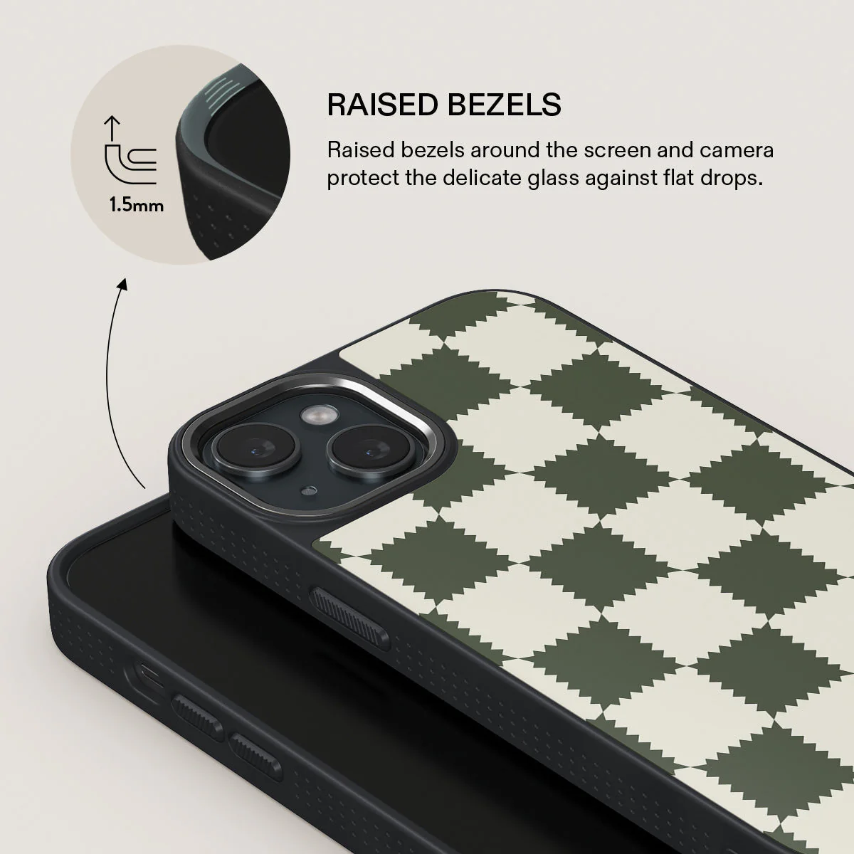 Retro Grid - iPhone 15 Plus Case - Image 15