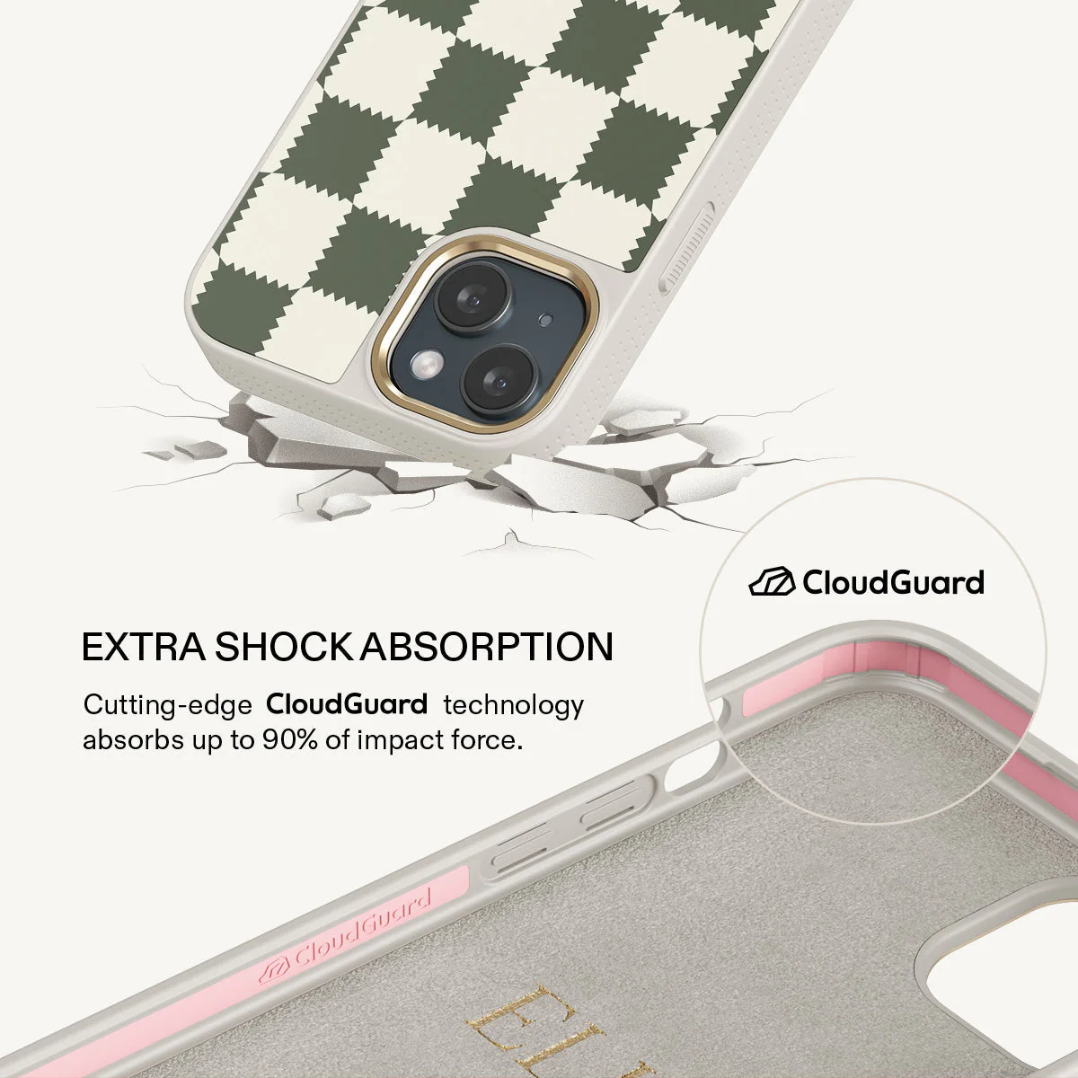Retro Grid - iPhone 15 Plus Case - Image 21