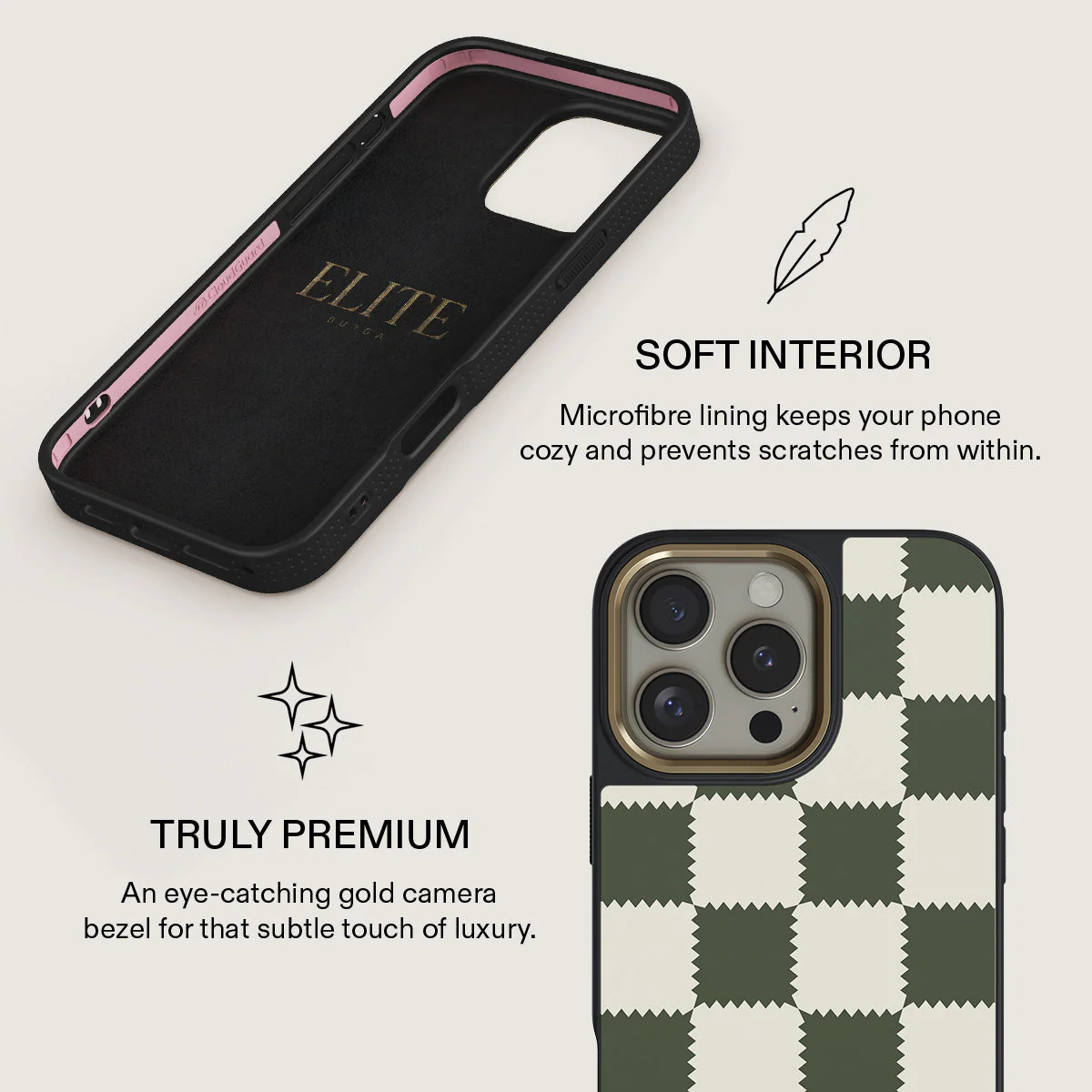 Retro Grid - iPhone 16 Pro Case - Image 11