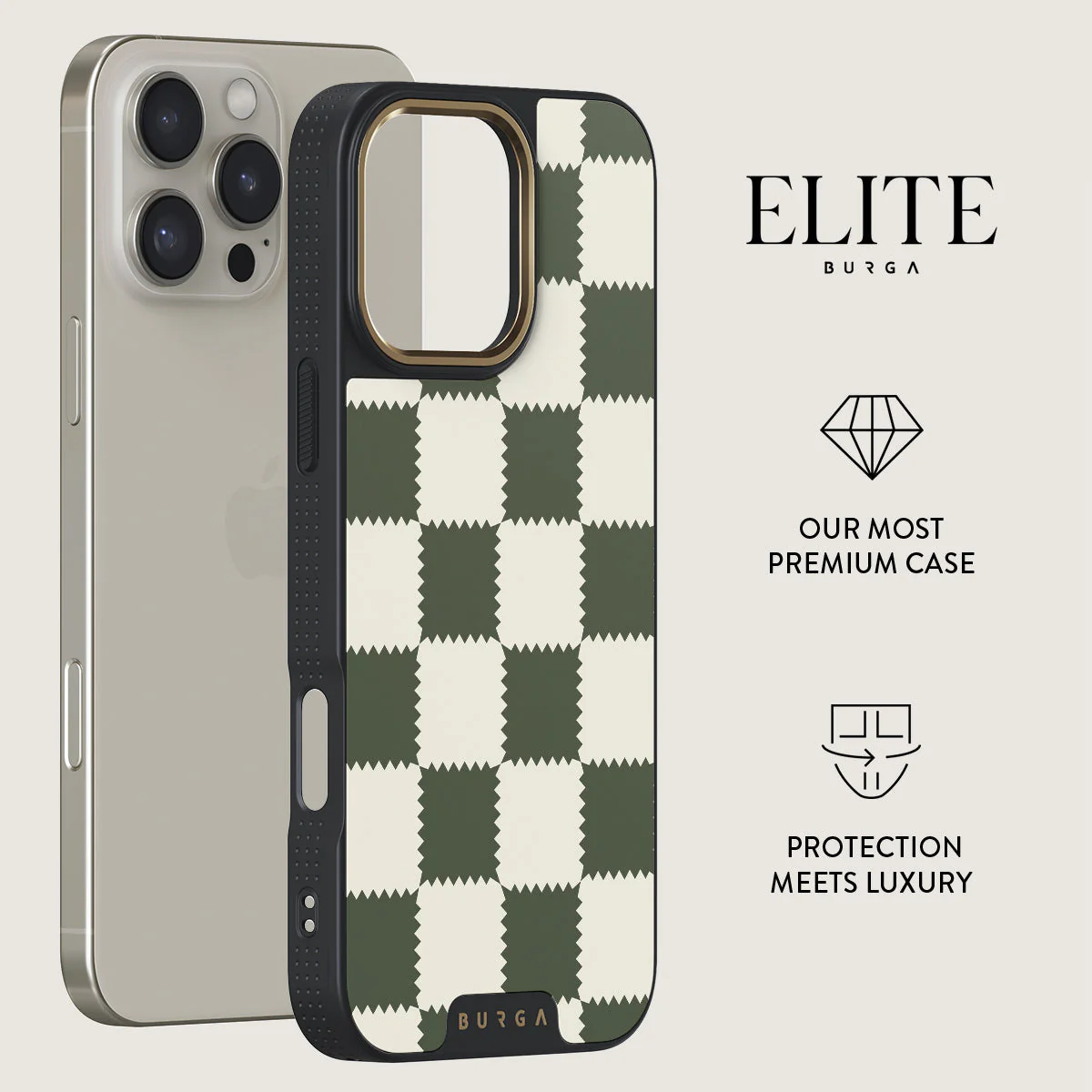 Retro Grid - iPhone 16 Pro Case - Image 7