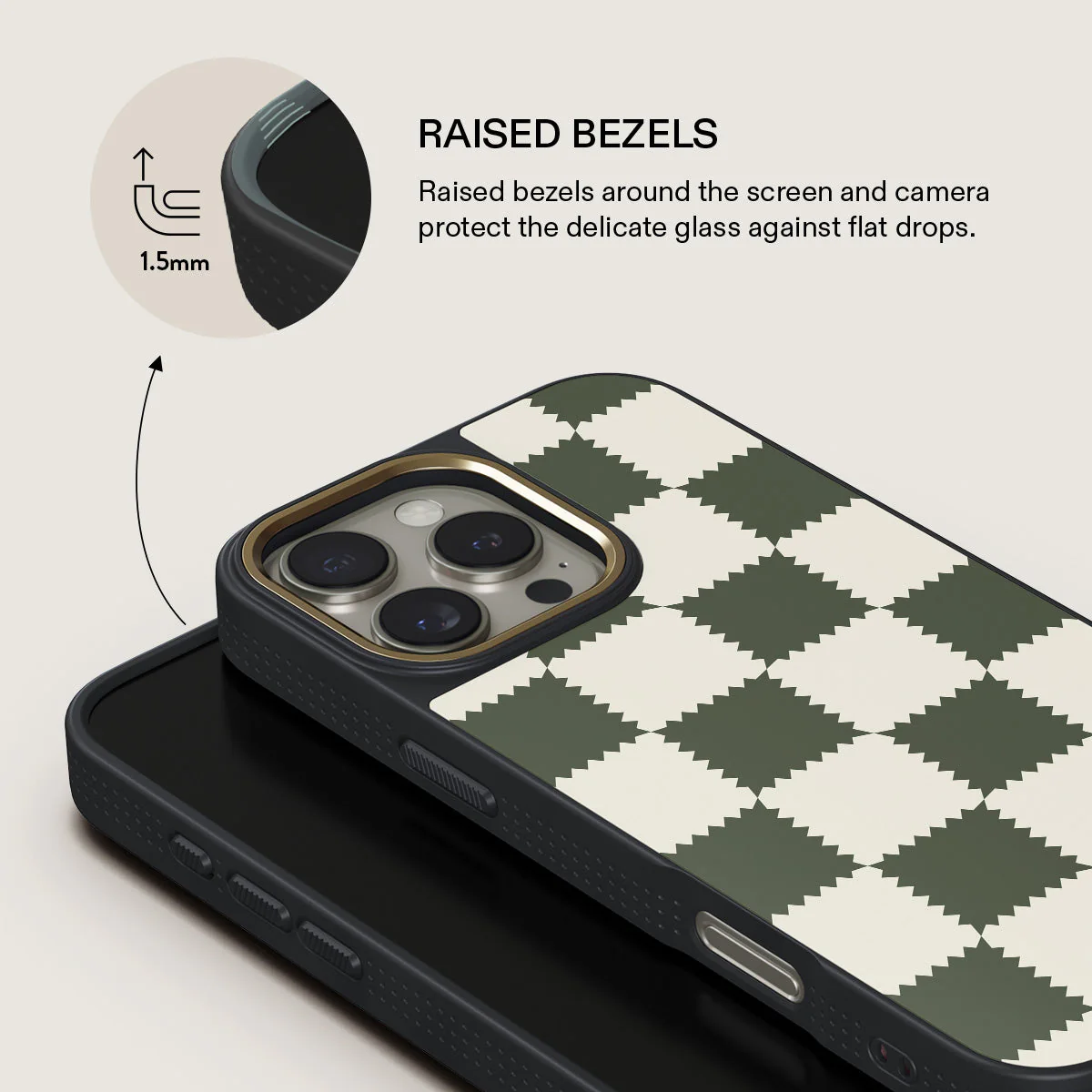 Retro Grid - iPhone 16 Pro Case - Image 9