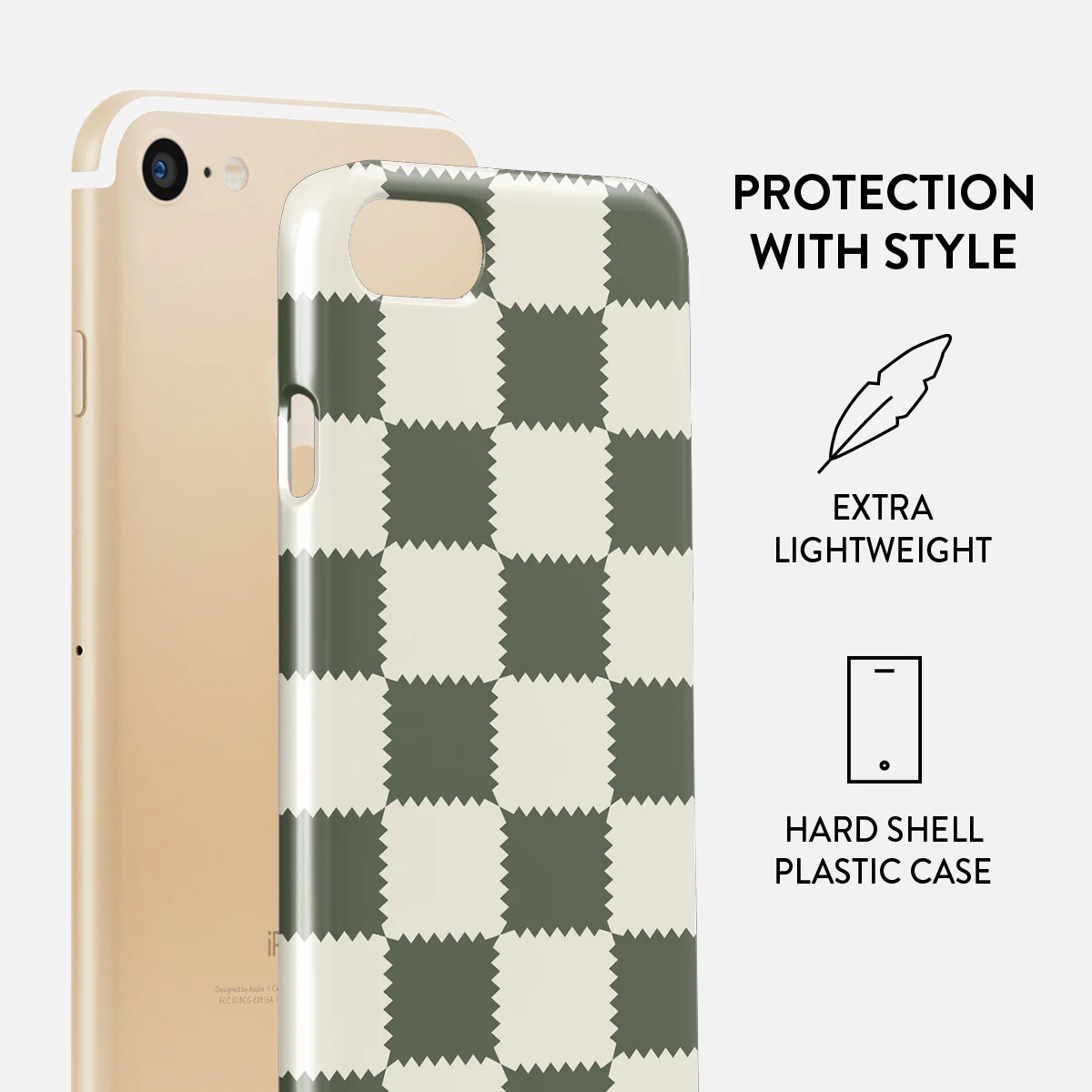 Retro Grid - iPhone SE (2020) Case - Image 2