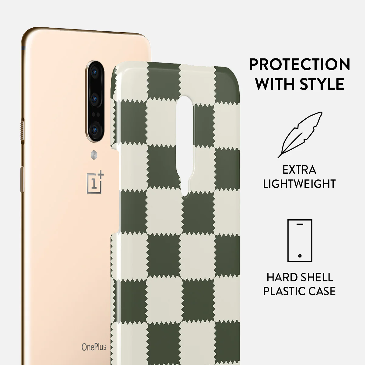 Retro Grid - OnePlus 7 Pro / 7T Pro Case - Image 2