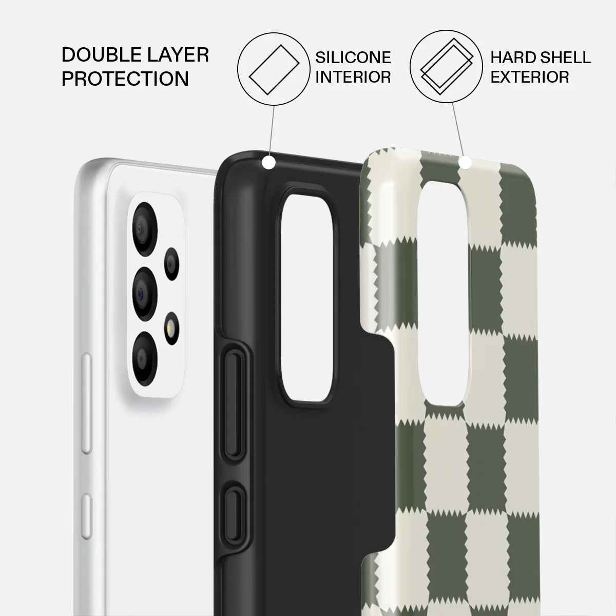 Retro Grid - Samsung Galaxy A33 Case - Image 2