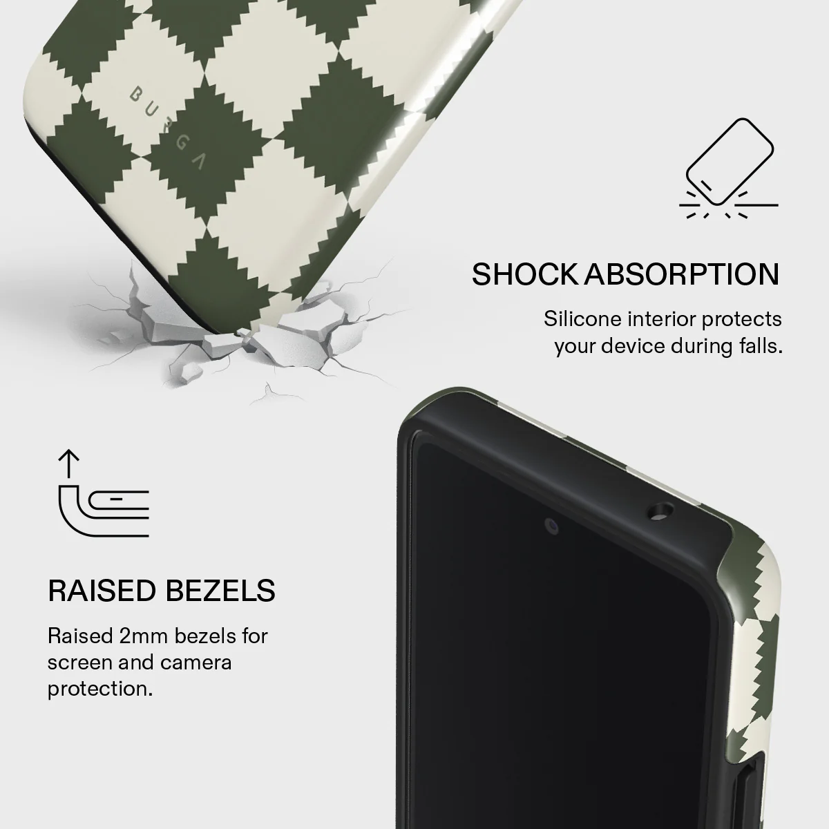 Retro Grid - Samsung Galaxy A33 Case - Image 4