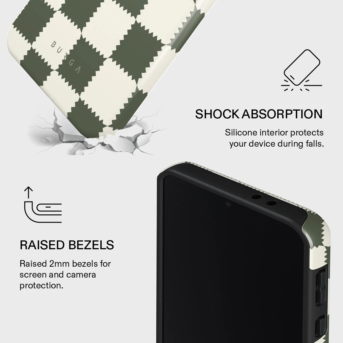 Retro Grid - Samsung Galaxy A36 5G Case - Image 4
