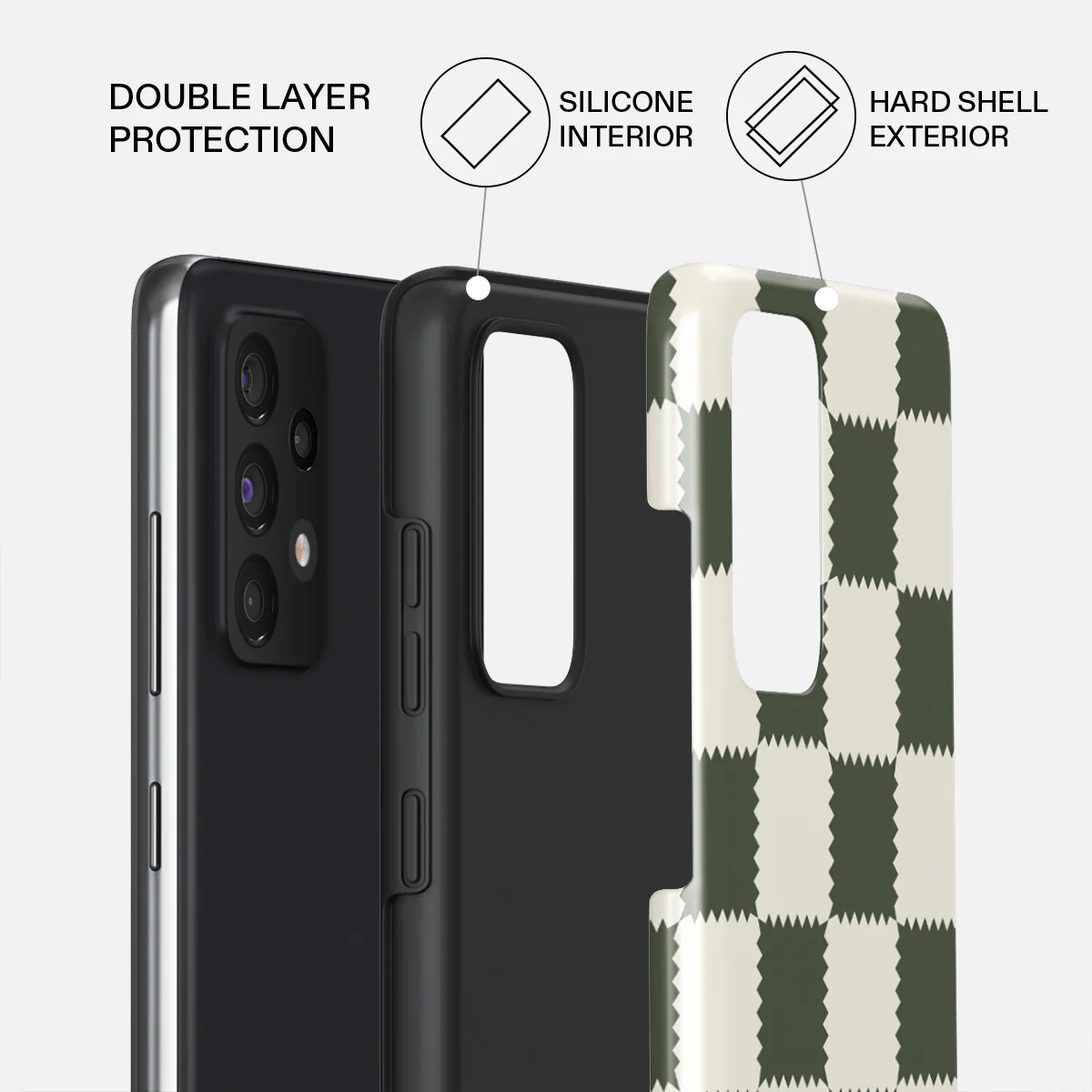 Retro Grid - Samsung Galaxy A52 / A52S 4G / 5G Case - Image 2
