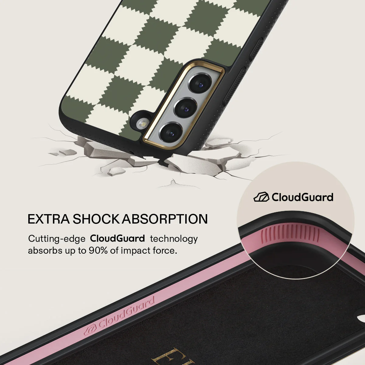 Retro Grid - Samsung Galaxy S22 Case - Image 7