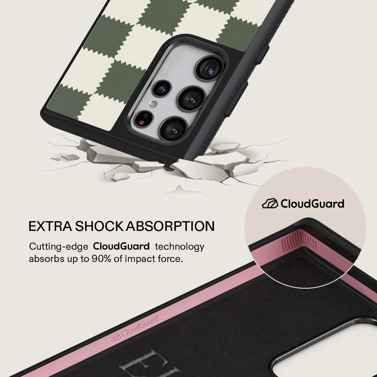 Retro Grid - Samsung Galaxy S22 Ultra Case - Image 14