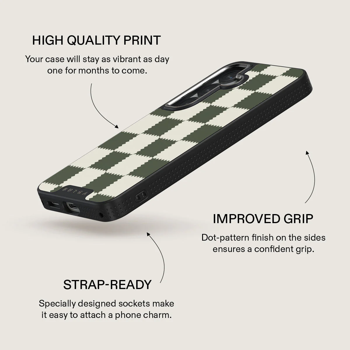 Retro Grid - Samsung Galaxy S25 Case - Image 16
