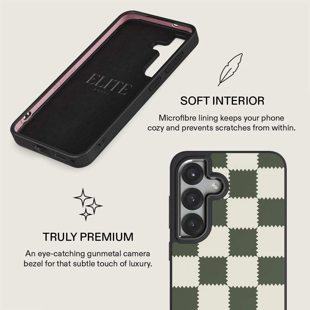 Retro Grid - Samsung Galaxy S25 Case - Image 17
