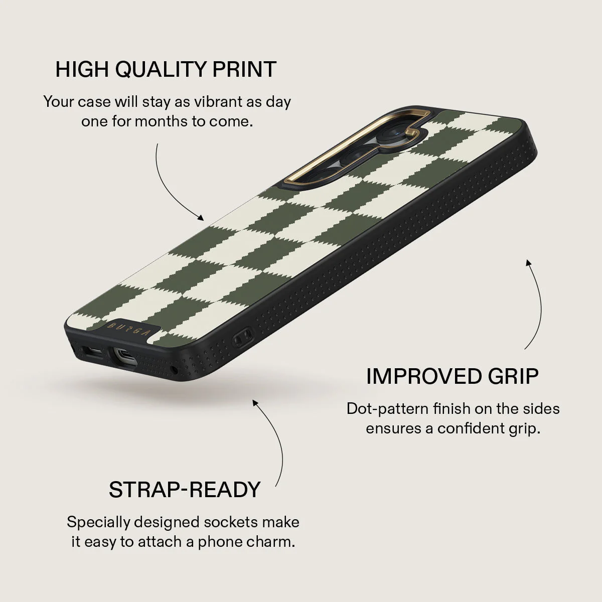 Retro Grid - Samsung Galaxy S25 Case - Image 9