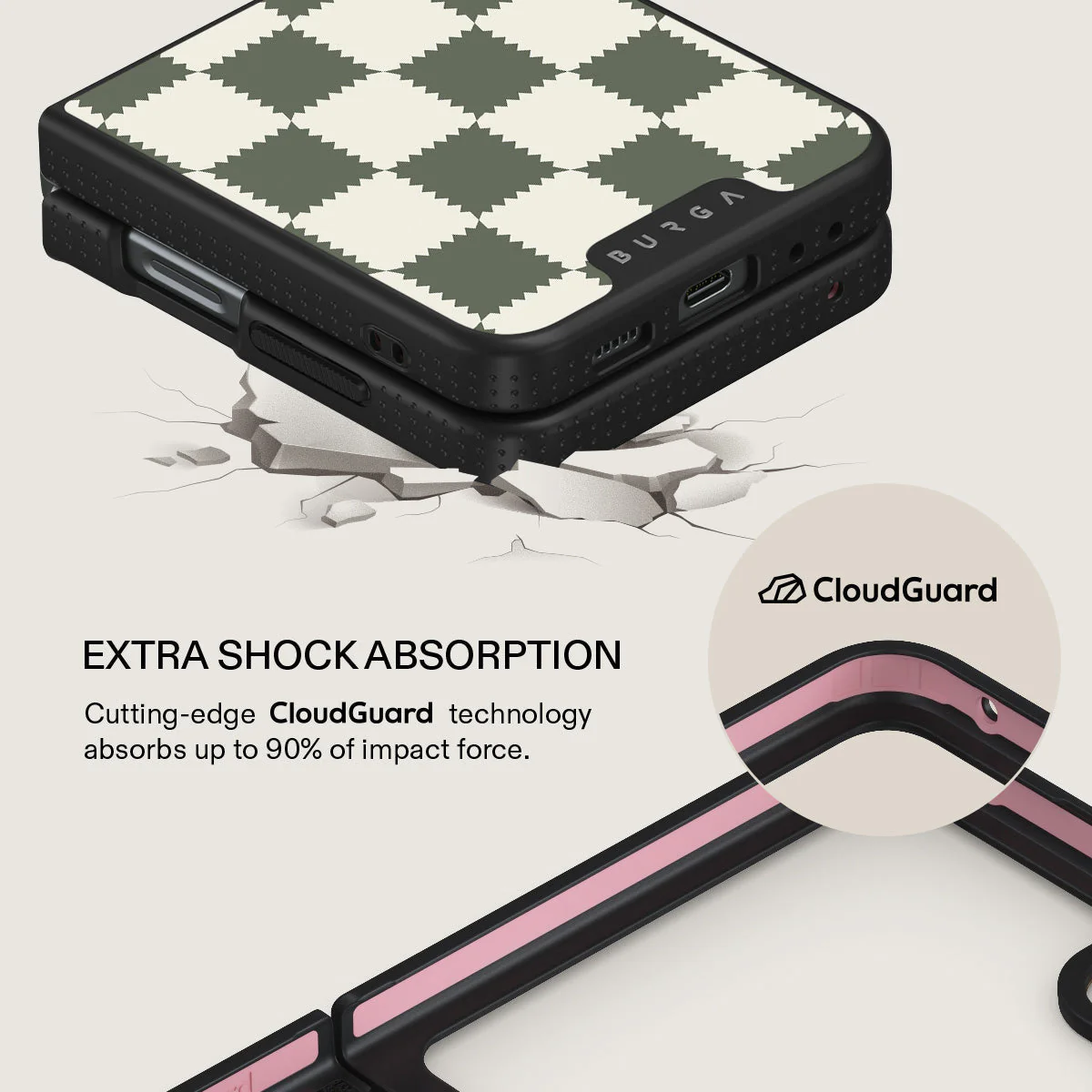 Retro Grid - Samsung Galaxy Z Flip 5 Case - Image 17