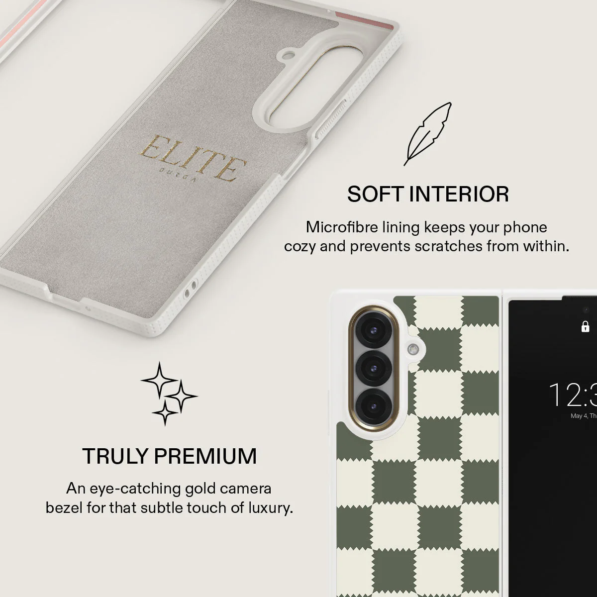 Retro Grid - Samsung Galaxy Z Fold 7 Case - Image 20
