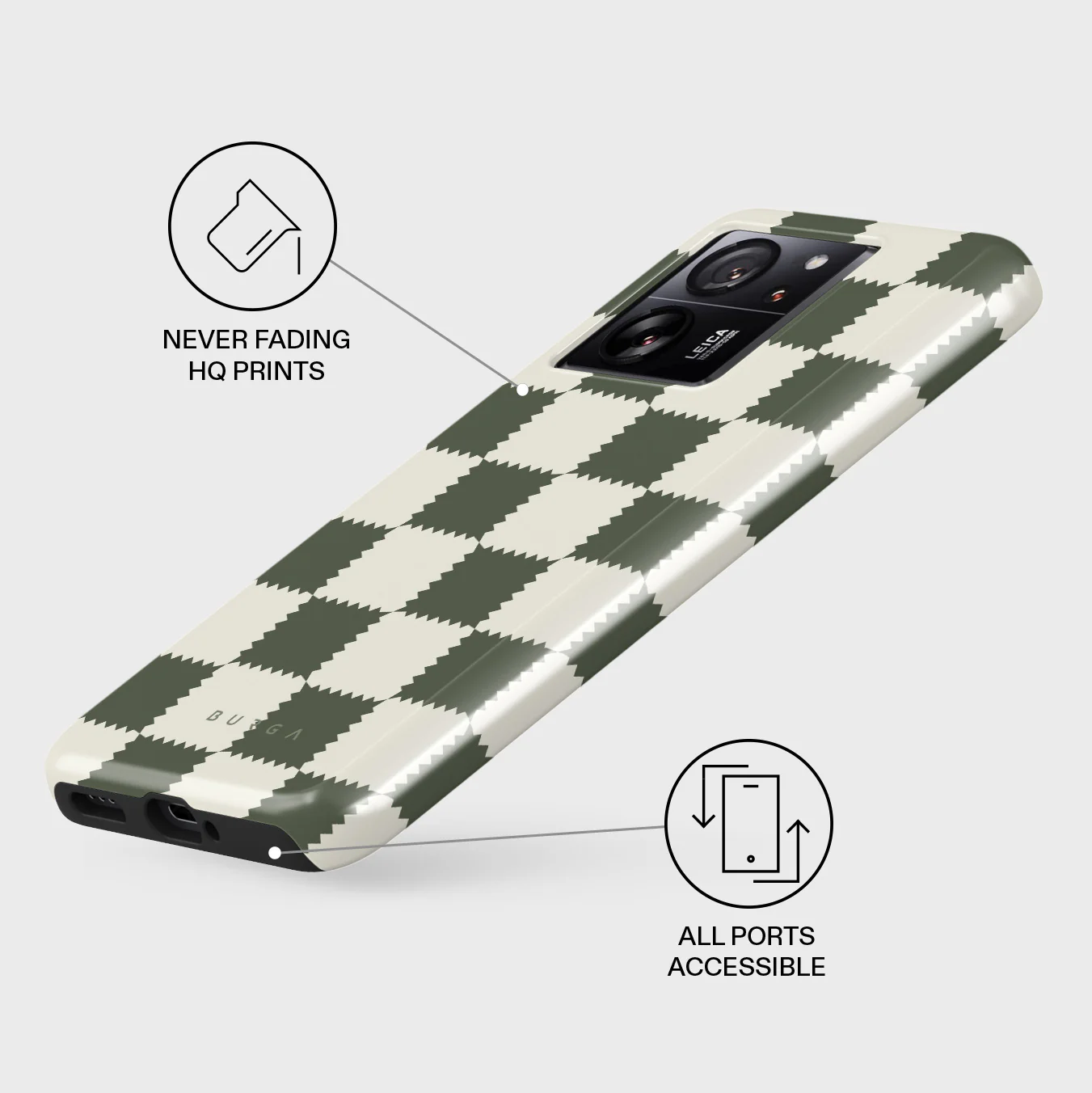 Retro Grid - Xiaomi 13T Case - Image 3