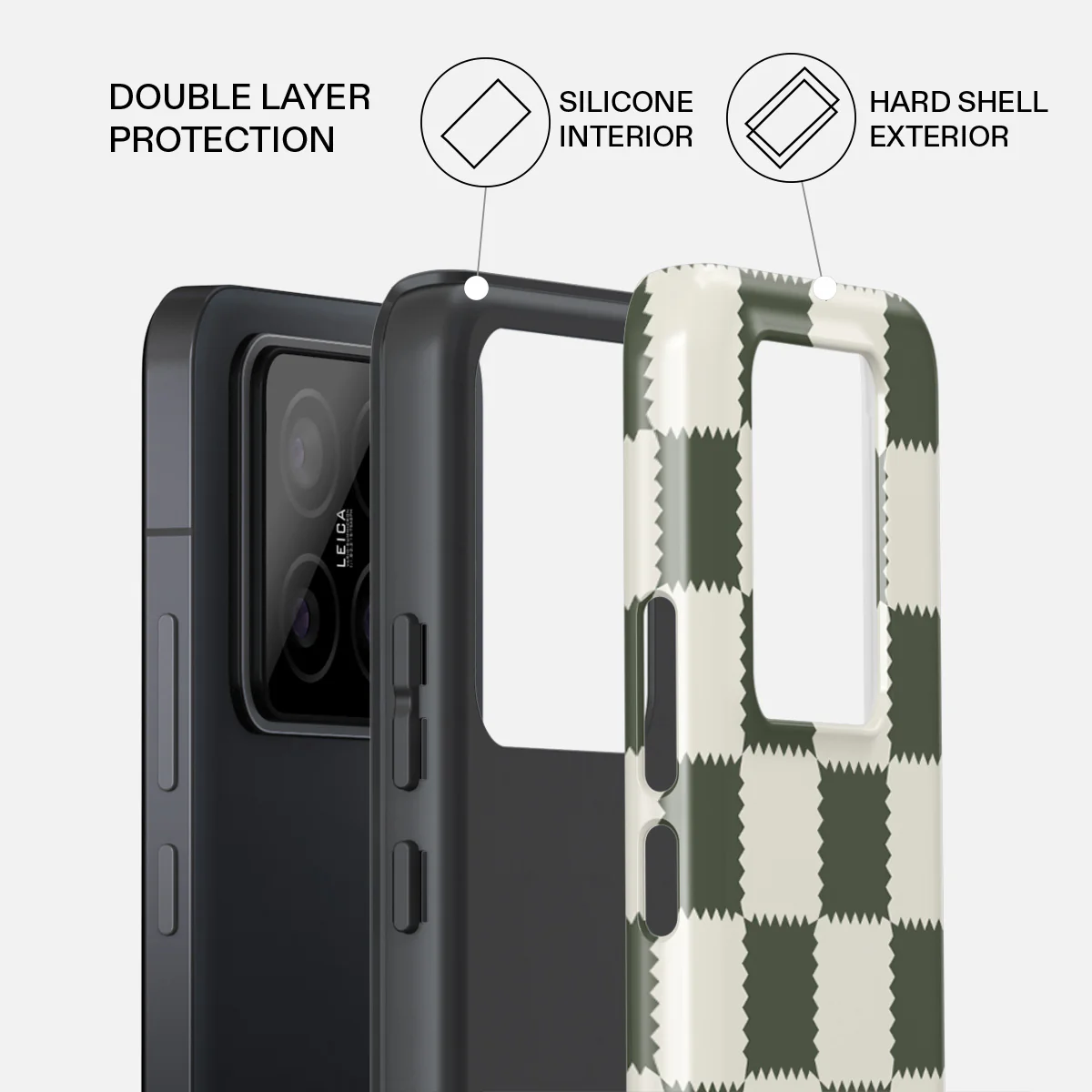 Retro Grid - Xiaomi 14 Pro Case - Image 2