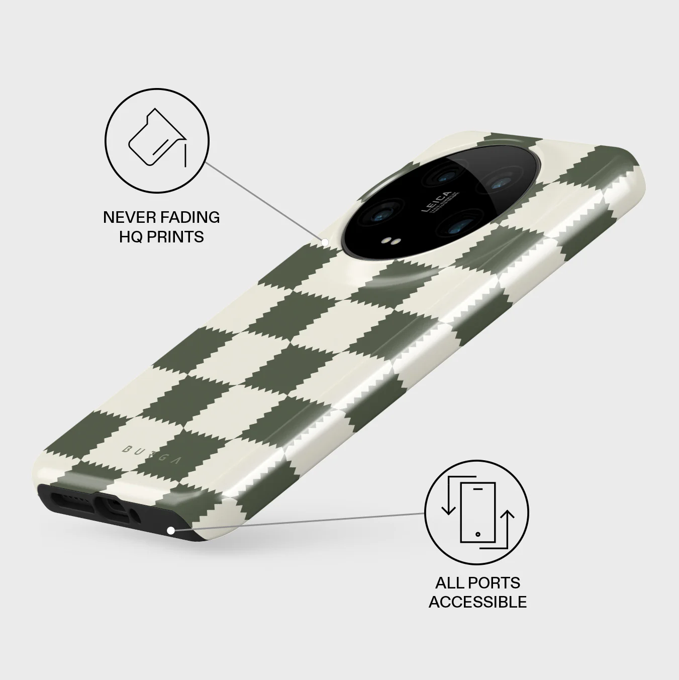 Retro Grid - Xiaomi 14 Ultra Case - Image 3