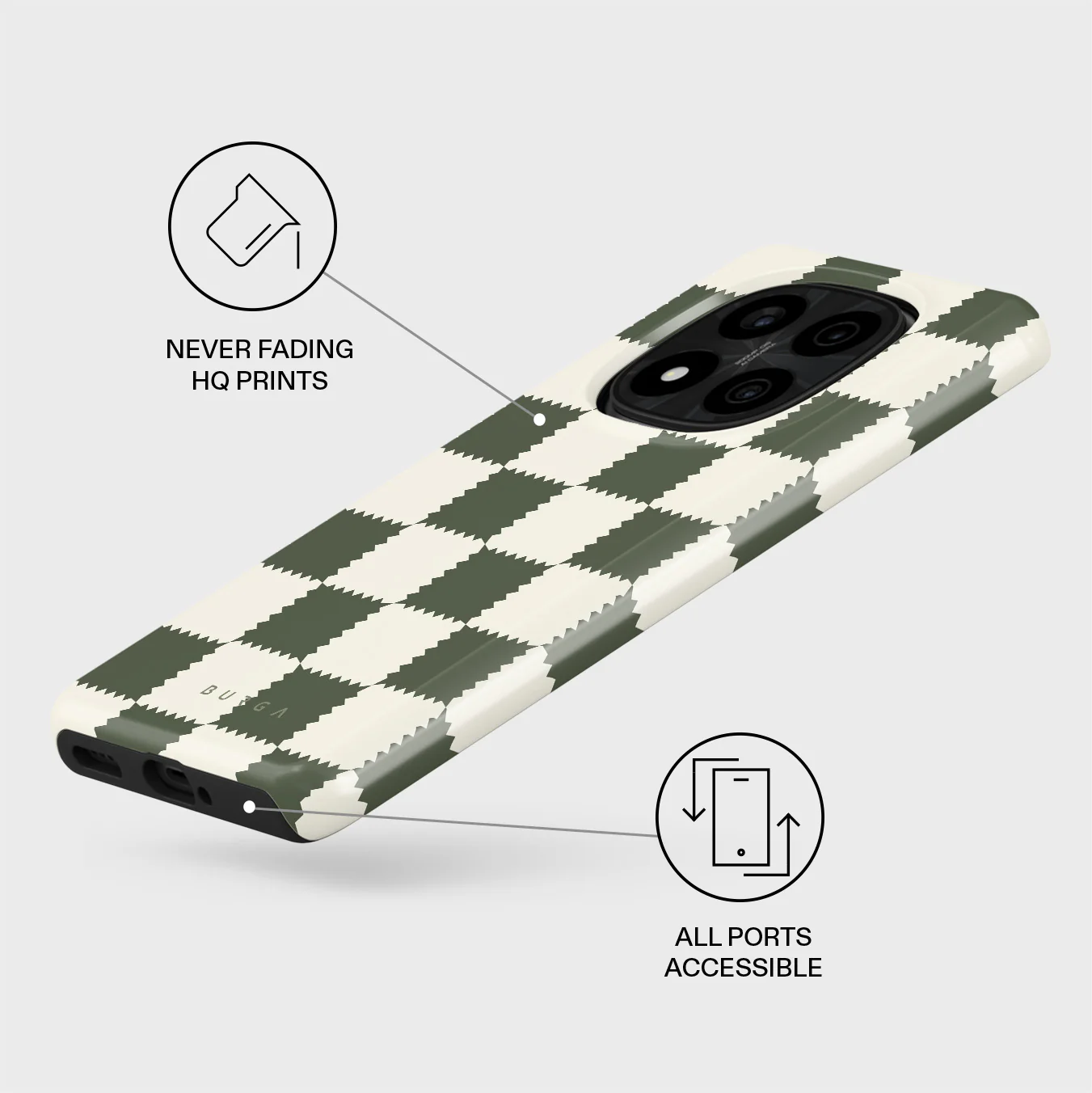 Retro Grid - Xiaomi Redmi Note 14 Pro 5G Case - Image 3