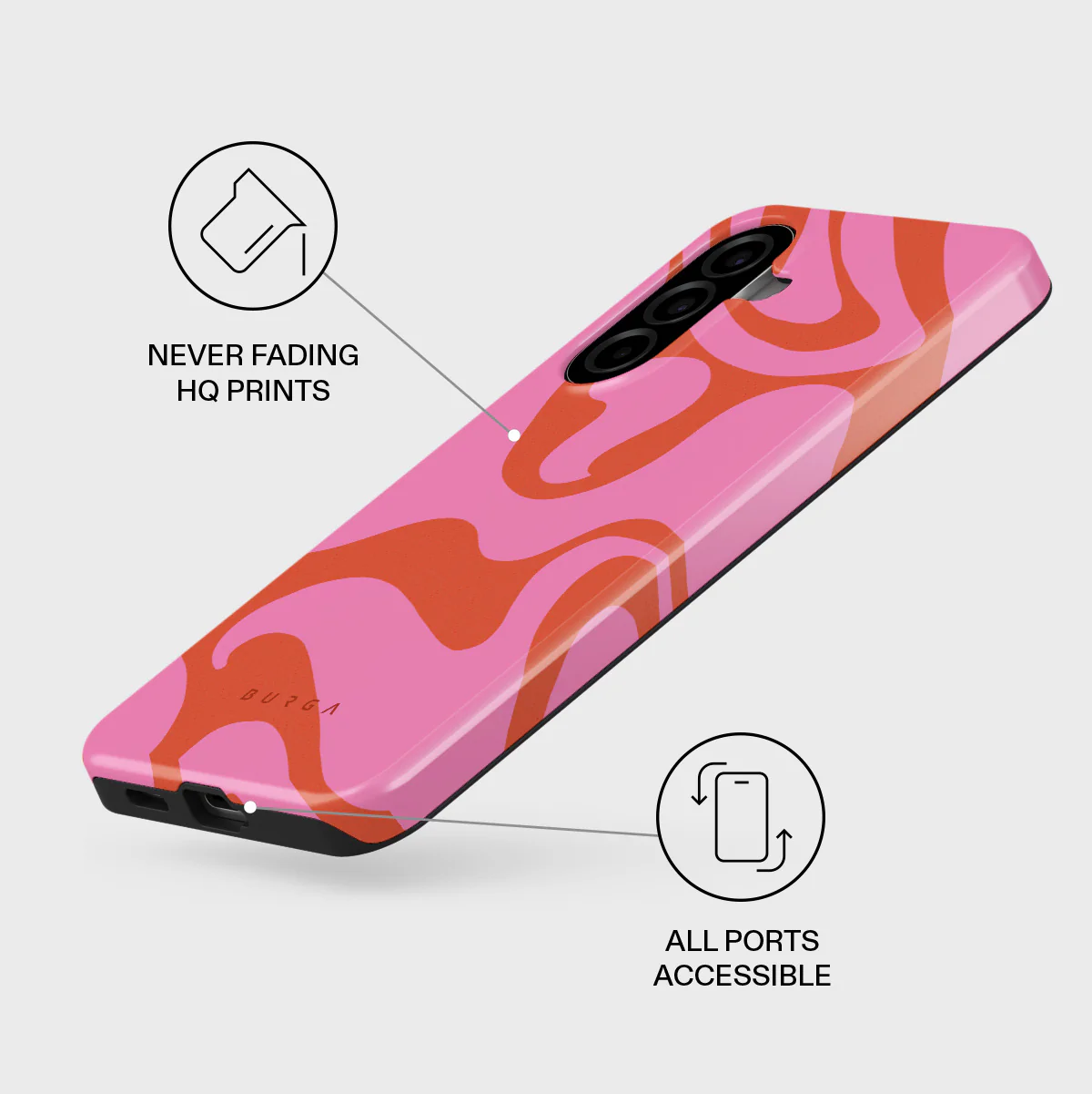 Ride The Wave - Samsung Galaxy A57 5G Case - Image 3