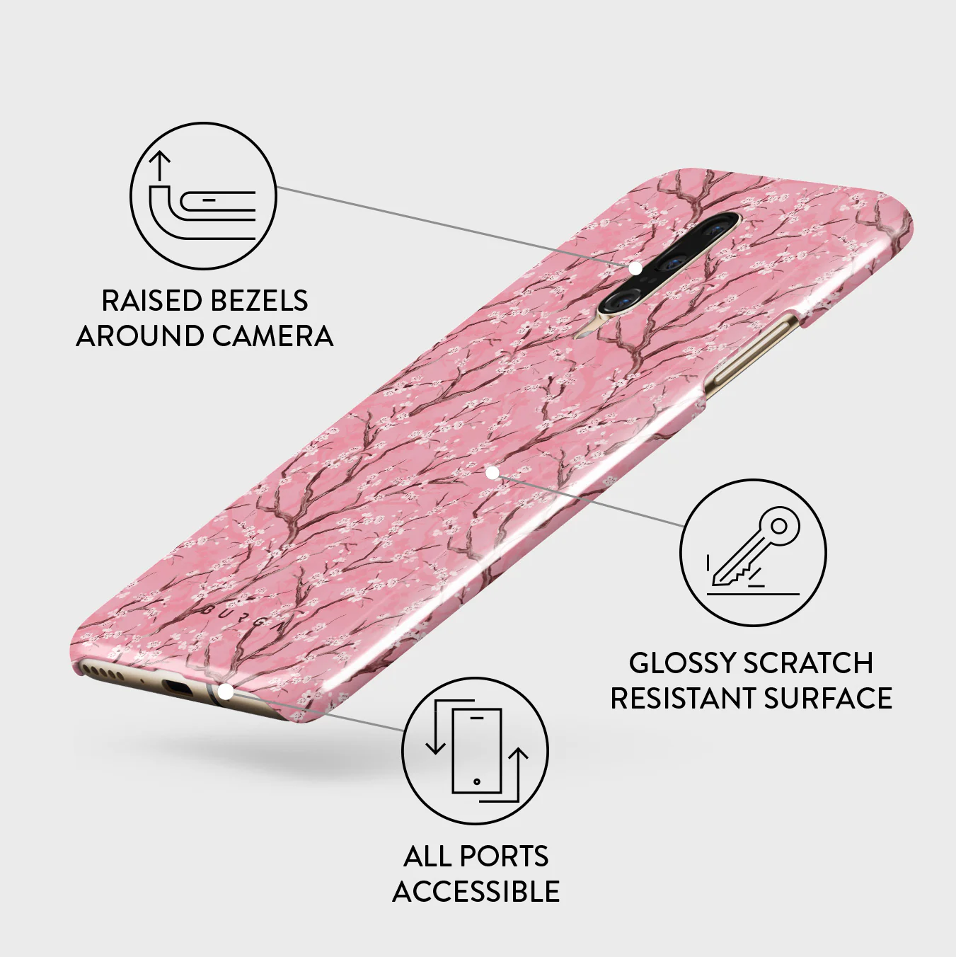Sakura - OnePlus 7 Pro / 7T Pro Case - Image 3
