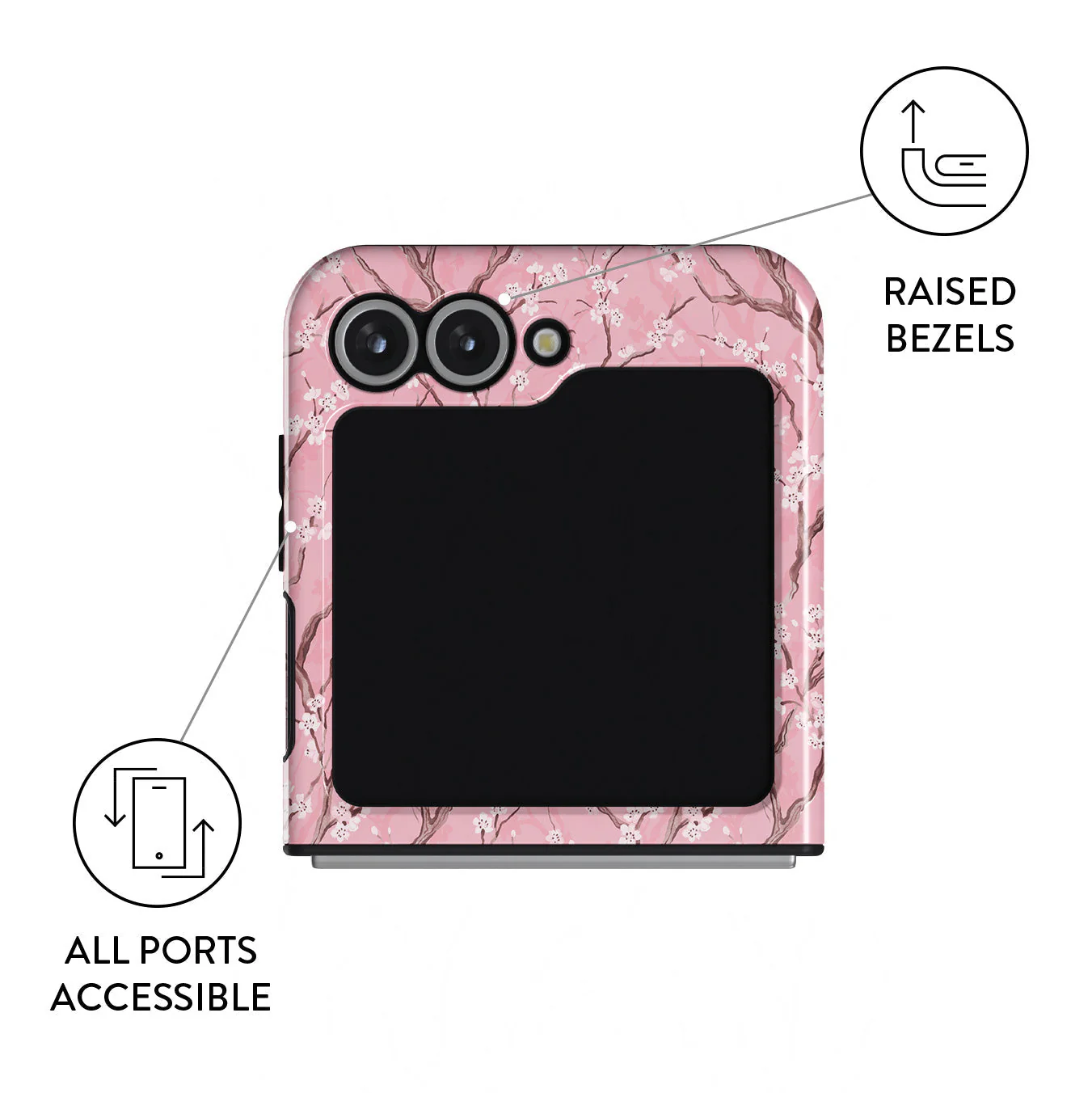Sakura - Samsung Galaxy Z Flip 6 Case - Image 3